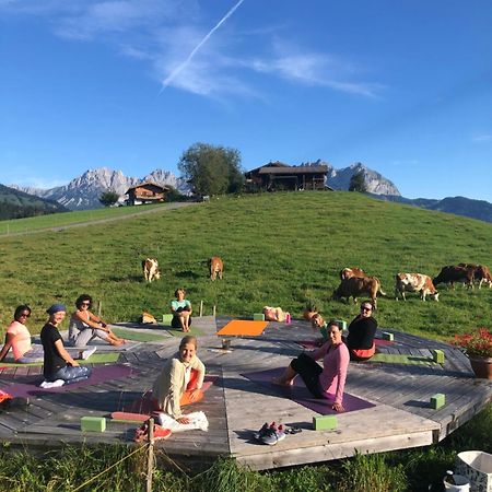 Mountain Vista - Bio Yoga Hof Appartement Kitzbühel Buitenkant foto