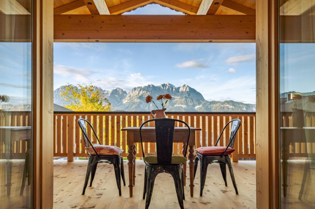 Mountain Vista - Bio Yoga Hof Appartement Kitzbühel Buitenkant foto