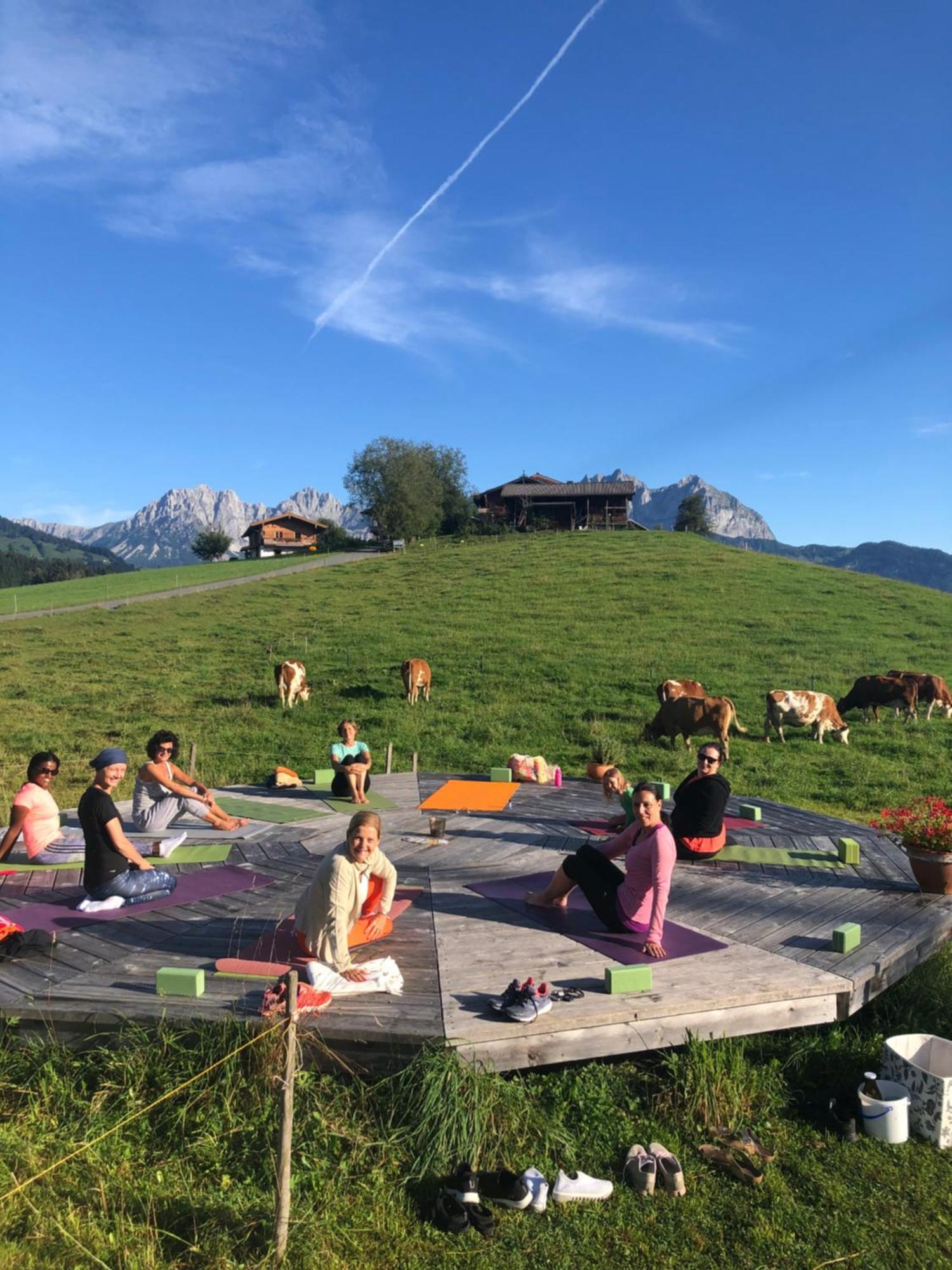 Mountain Vista - Bio Yoga Hof Appartement Kitzbühel Buitenkant foto